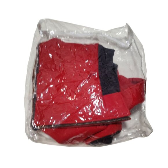 PENDLETON Unisex Red Wool Aztec Native Western Southwest Bomber Jacket Large - Picture 11 of 11